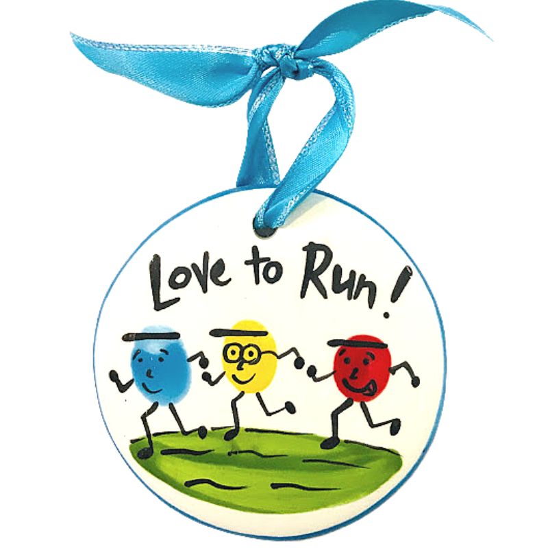 Runner Flat Ornament